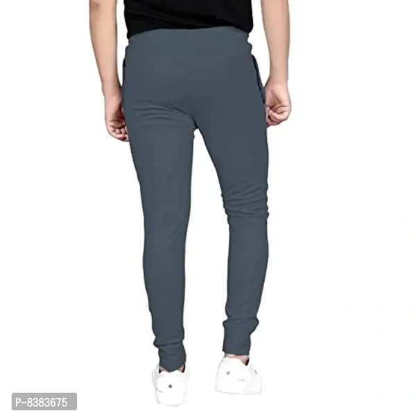 KAFF Men's Slim Fit Polyester Blend Track Pant - L