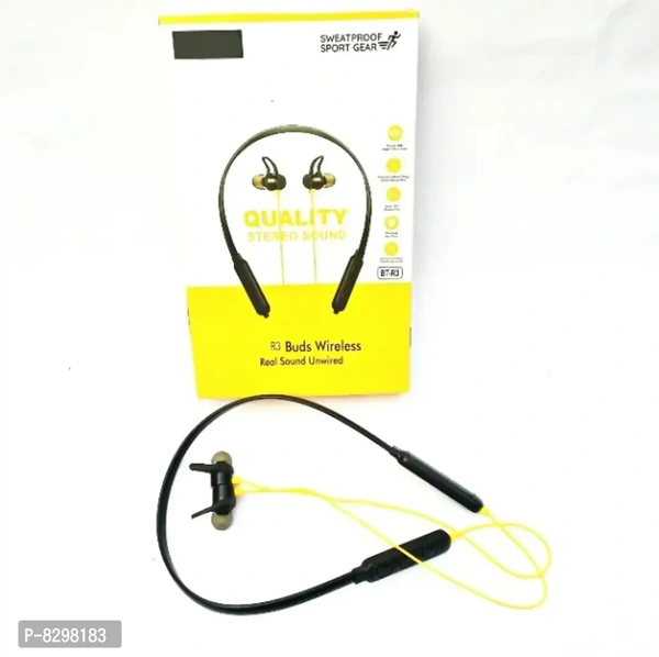 BT-R3 Neckband Studio-Grade Audio Anytime Hi-Fi Stereo Sound Bluetooth Neckband With Mic Magnetic EarbudsWithin 3-5 business days However, to find out an actual date of delivery, please enter your pin code.brand Realme Headphone sports focused Yes country of origin India Manufacturers information BT-R3 tech indiaIf you want to do a workout session that doesnt involve weights or you