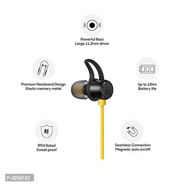 BT-R3 Neckband Studio-Grade Audio Anytime Hi-Fi Stereo Sound Bluetooth Neckband With Mic Magnetic EarbudsWithin 3-5 business days However, to find out an actual date of delivery, please enter your pin code.brand Realme Headphone sports focused Yes country of origin India Manufacturers information BT-R3 tech indiaIf you want to do a workout session that doesnt involve weights or you