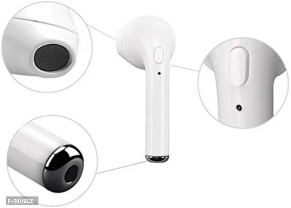 I7 Single Stereo Bluetooth With Magnet Headphone Combo Pack Bluetooth Headset