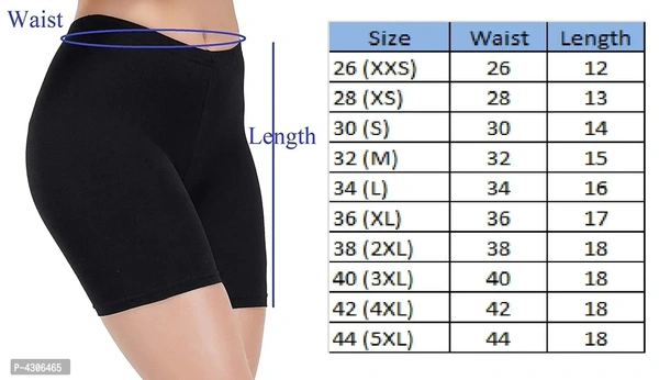 Women's Multicoloured Spandex Soft Cotton Lycra Daily Wear Night Shorts/Shorties - Pack of 2 - M