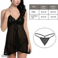 Baby Doll Nightwear Combo of 2 for Women