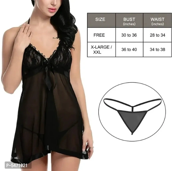 Baby Doll Nightwear Combo of 2 for Women