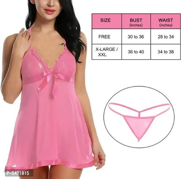 Baby Doll Nightwear Combo of 2 for Women