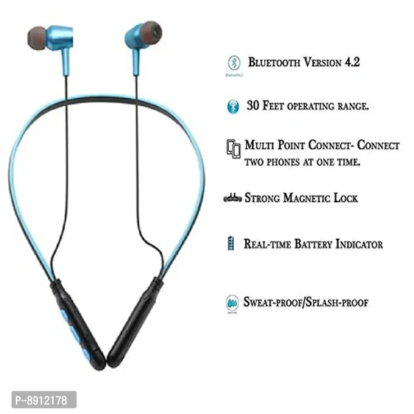 B11 Bluetooth Headset (BLACK, BLUE, In the Ear)