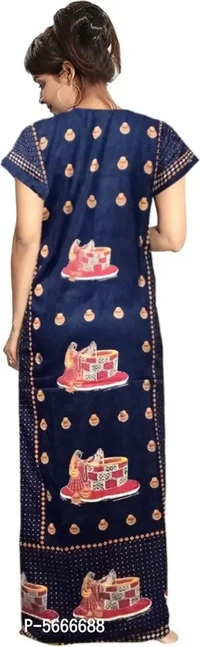Women's Cotton Printed Nightdress (Pack Of 2) - 2XL