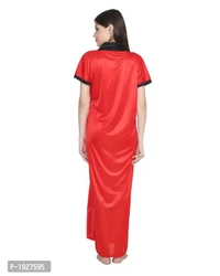 Pack Of 2 Multicoloured Satin Robe Gown