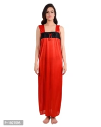 Pack Of 2 Multicoloured Satin Robe Gown
