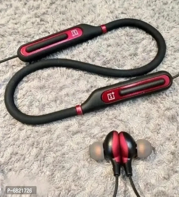 Bullet Neckband Wireless In Ear Bluetooth Waterproof Headset with Mic Clear Sound Quality Hi Bass Headset