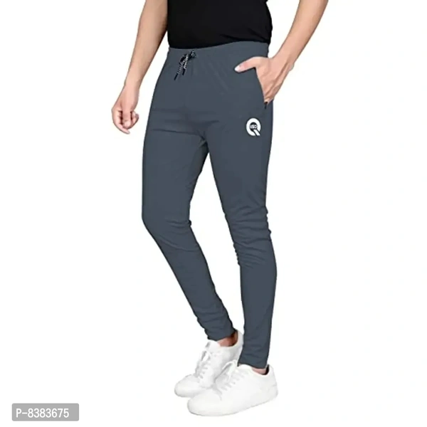 KAFF Men's Slim Fit Polyester Blend Track Pant - L