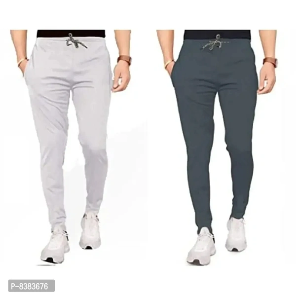 KAFF Men's Slim Fit Polyester Blend Track Pant - XL