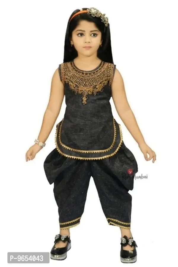 Stylish Girls Cotton Blend Dress - 2-3 Years