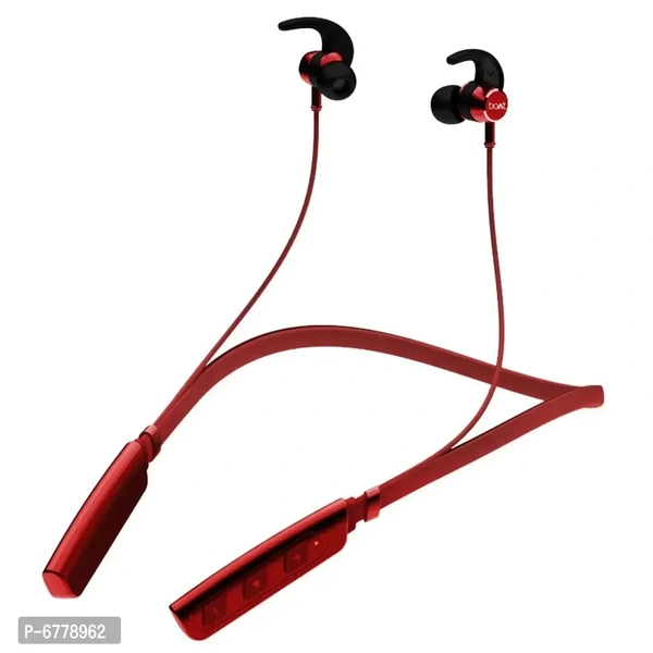 Rockerz 235V2 Wireless Headset with ASAP Charge Technology, Immersive Audio, Up to 8H Playback, Bluetooth V5.0, Call Vibration Alert, Magnetic Eartips &amp; Sweat Resistance