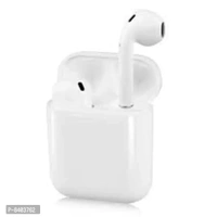 NEW TWS i12 Earburds Bluetooth Wireless Earbuds Bluetooth Headset (White, True Wireless)