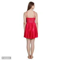 Bridal Babydoll Dress for Girls Red Color (Free Size)