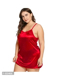 Adorable Women Attractive Baby dolls Dresses Nightwear Sexy Night Dresses Free Size (28 to 36 Inch)