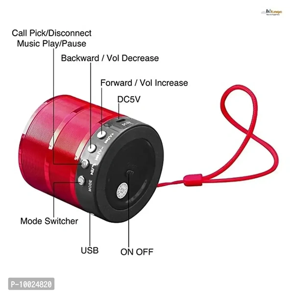 Mini Speaker City Collection WS-887