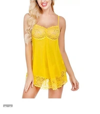 Womens New Trendy Stylish Baby Doll Dress/Nightwear/Night Dresses Free Size (28 to 34 Inch)