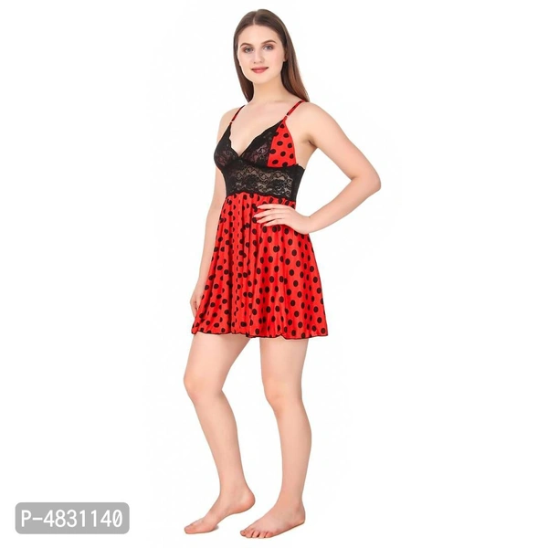 Women's Stylish Satin Babydoll