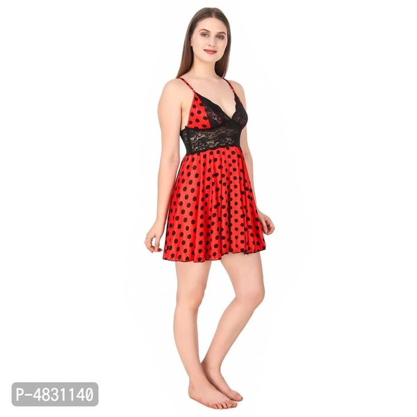 Women's Stylish Satin Babydoll