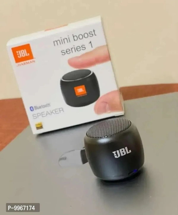 JBL High Quality Small body Big sound smart Mini Boost Bluetooth Speaker 5.0 Bluetooth Speaker(Black).... - This item is non returnable
