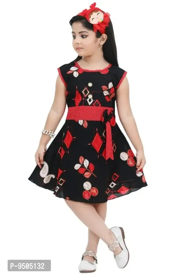 Beautiful Cotton Frocks For Baby Girls And Kids - 6-7 Years