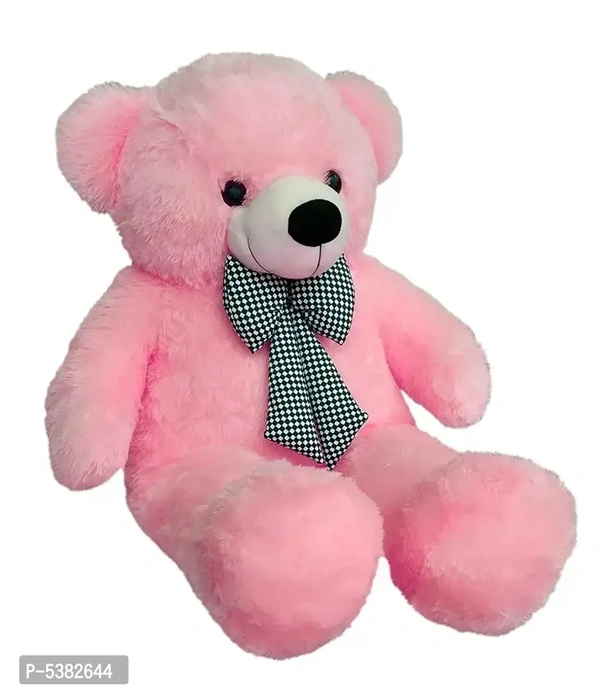 Stylish Pink Fur Filled with Pure Fiber Teddy Bears For Kids