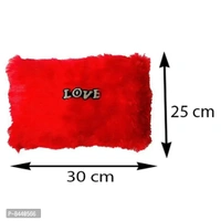 Love Red Stuffed Cushion | For New Born Baby, Small Kids, Boys, Girls, Valentines Day, Girl friend, Boy friend | Best Can be used for Home D&eacute;cor - Pack of 2