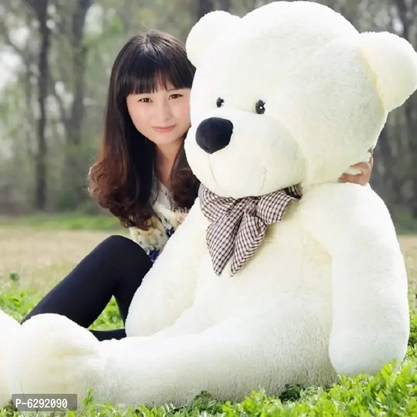 Soft and Cute Loveable White Color 3ft. Teddy Bear