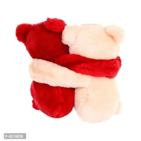 Tickles Red and Cream Teddy Stuffed Soft Plush Toy Kids Birthday 11 cm