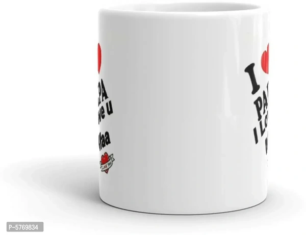 Stylish Designer Ceramic Printed Coffee Mug For Gift (325 ml)