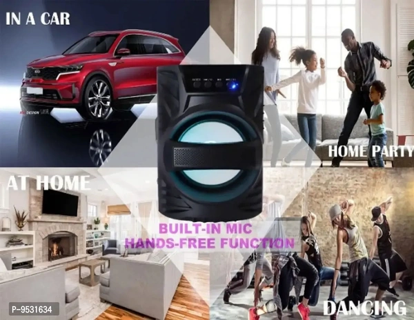 WS-04 Wireless Speaker with Super Bass Portable Wireless subwoofer Sound Box system Multimedia Speaker