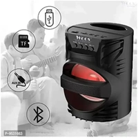 Ws-04 Bluetooth Speaker Thunder High Bass Power Bluetooth with Karaoke Mic