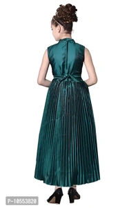 Stylish Girls Silk Blend Grown Dress - 8-9 Years