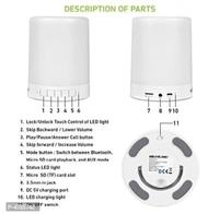 Lamp Speaker 20 W Bluetooth Speaker (White, Mono Channel)