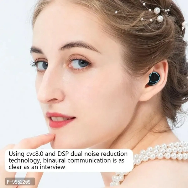 TRUE WIRELESS TWS M-10 EARBUDS PREMIUM QUALITY ( HIGH BASS EARBUDS )