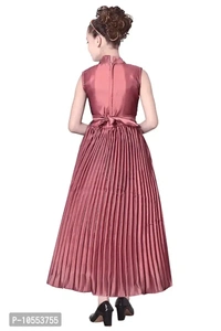 Stylish Girls Silk Blend Grown Dress - 6-7 Years