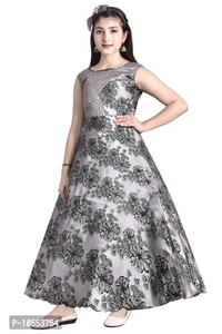 Stylish Girls Silk Blend Grown Dress - 12-13 Years