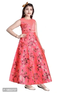 Stylish Girls Silk Blend Grown Dress - 12-13 Years