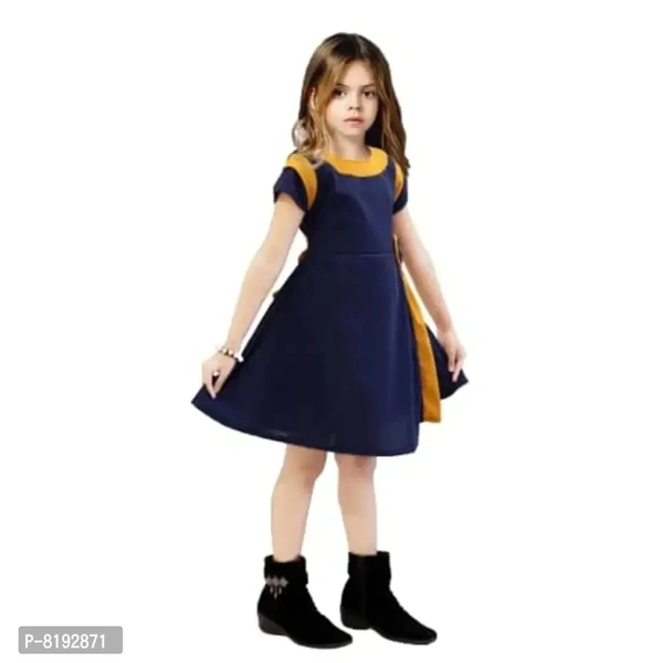 Fabulous Black Cotton Blend Self Pattern Basic Jumpsuit For Baby Girls - 2-3 Years