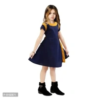 Fabulous Black Cotton Blend Self Pattern Basic Jumpsuit For Baby Girls - 4-5 Years