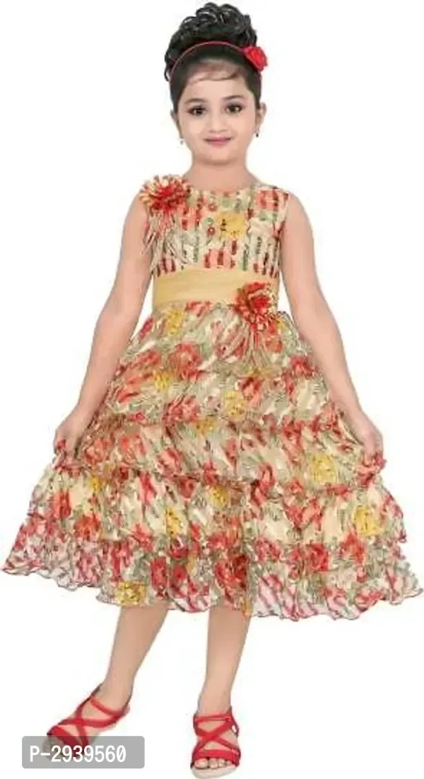 Girls Midi/Knee Length Festive/Wedding Dress - 7-8 Years