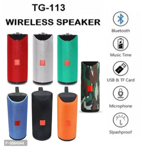 ACCRUMA Tg113 Bluetooth-compatible Speaker,Waterproof Portable Mini Wireless Subwoofer Card Audio