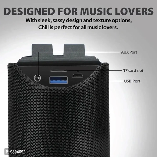 ACCRUMA Tg113 Mini Bluetooth Portable Home Speaker Compatible With Tv Usb Tf Card And Aux 15 W Bluetooth Speaker Black Stereo