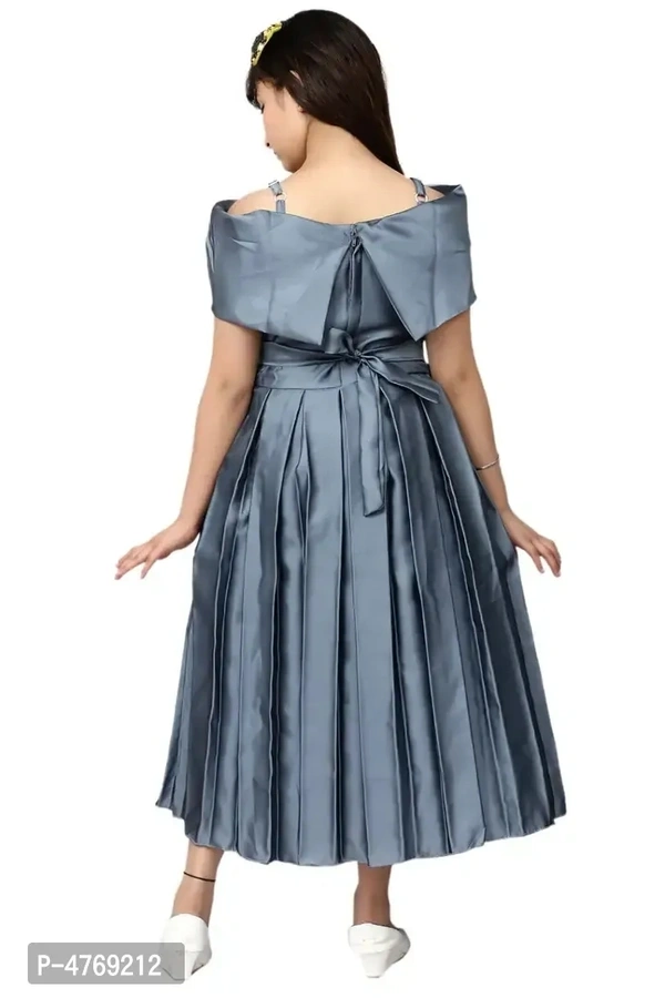 Gown Dress For Girls - 8-9 Years