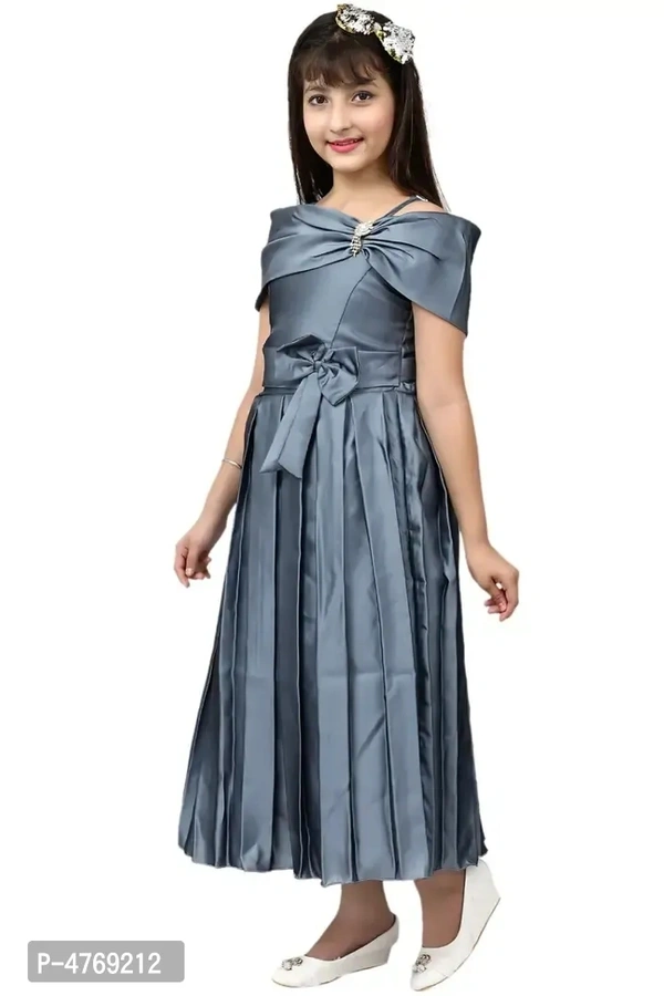 Gown Dress For Girls - 8-9 Years