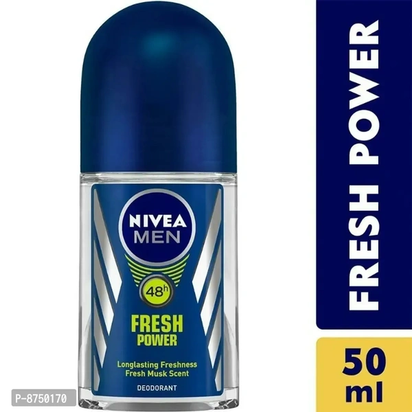 NIVEA MEN FRESH POWER DEODORANT (50ml*2)