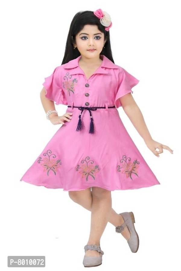 Girls knee length party dress - 2-3 Years