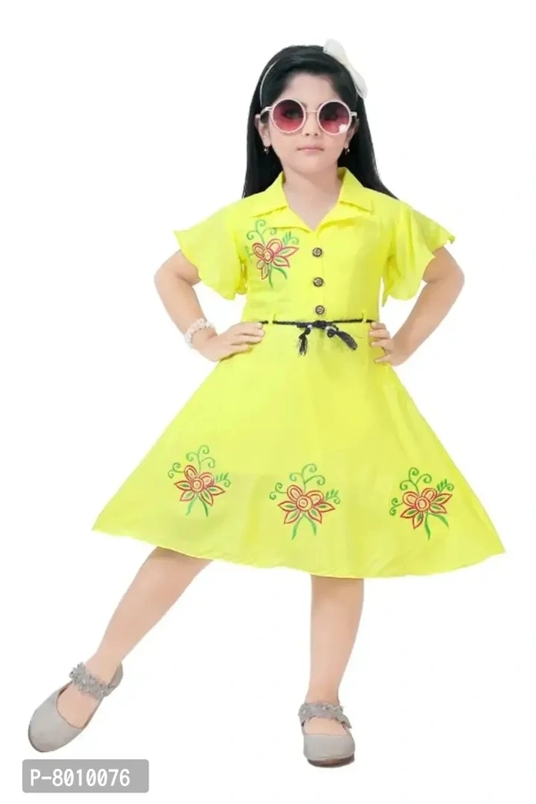 Girls knee length party dress - 4-5 Years