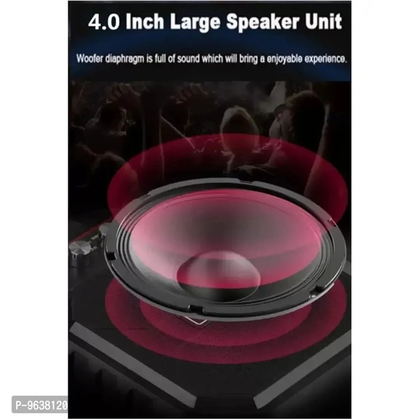 Ws-03 With Mic Stereo Sound Rich Bass Wireless Rechargeable speaker